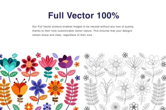 Download Colorful Flower Vector Illustration - Colorful flower Collection