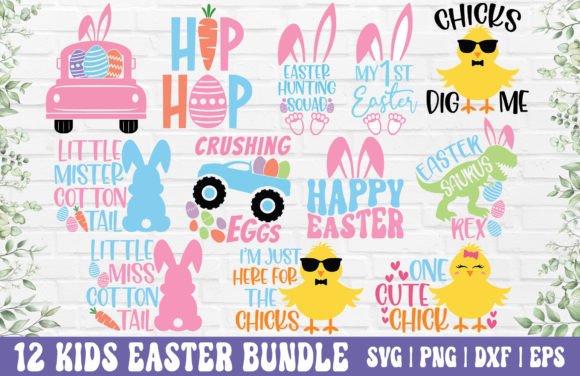 Download Easter SVG Bundle - Kids Easter PNG - Easter png Collection