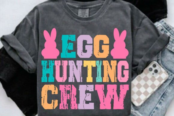 Download Trendy Kids Egg Hunting Crew Easter Png - Easter png Collection